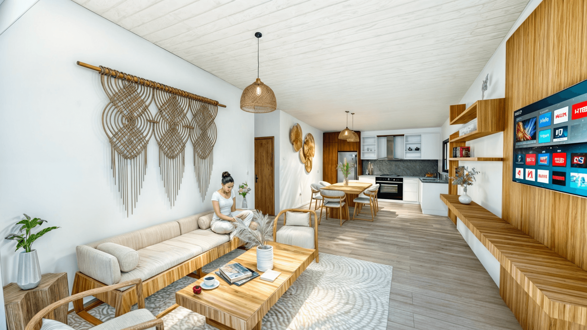 Affordable 1-BR condos townhouses and penthouses en El Portillo, Las Terrenas — En venta