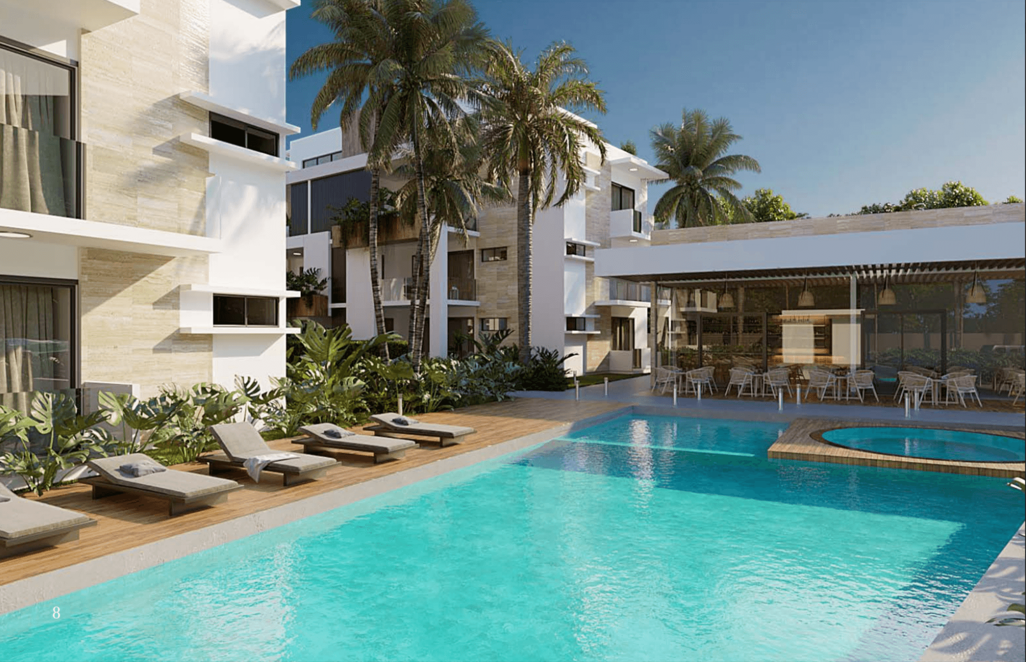 Luxurious beachfront development on pristine Punta Popy Beach en Punta Popy, Las Terrenas — En venta