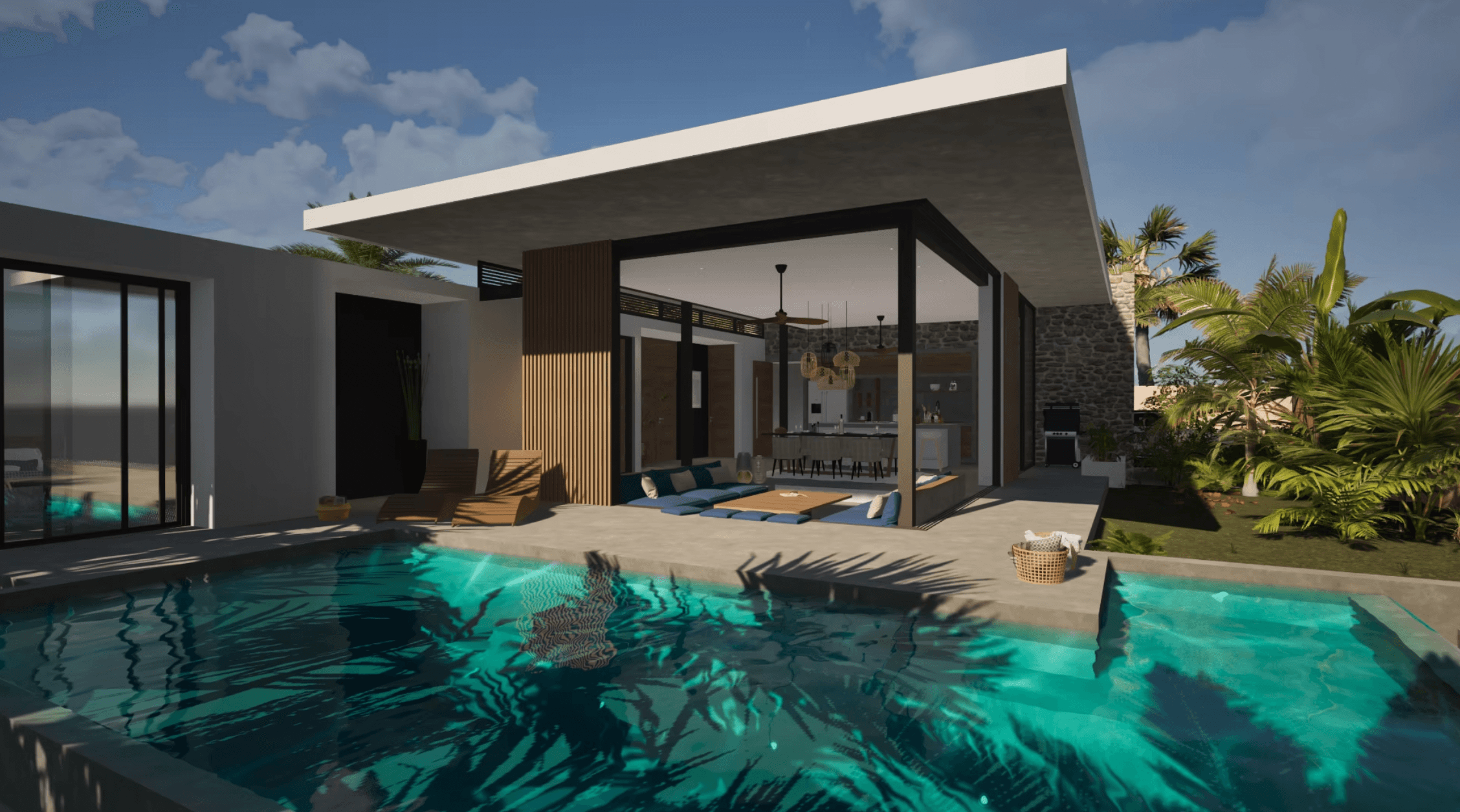 Customizable Pre-Sale 3BR Villa in Beachfront Portillo en El Portillo, Las Terrenas — En venta