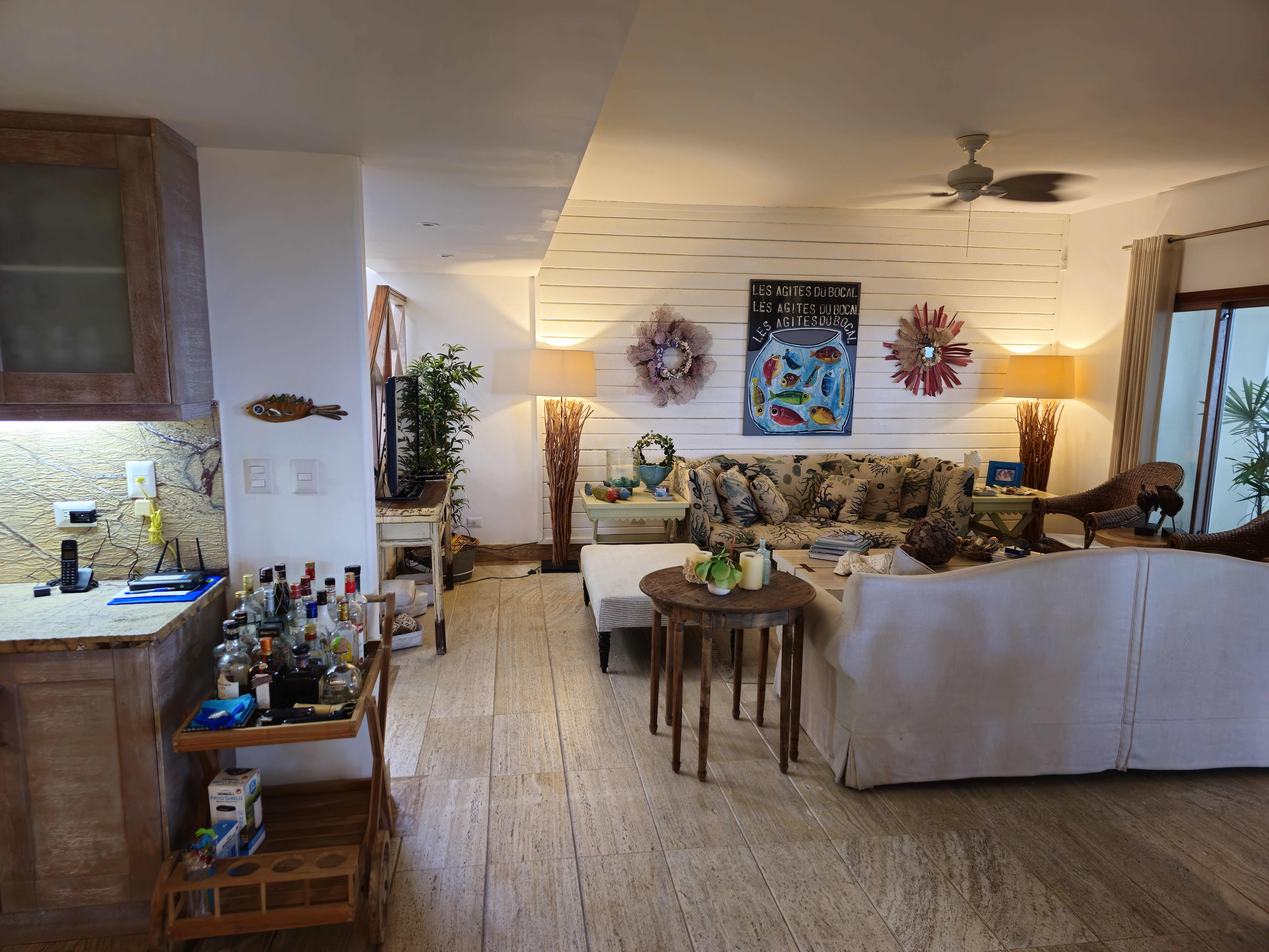 Stylish 3-BR beachfront townhouse en El Portillo, Las Terrenas — En venta