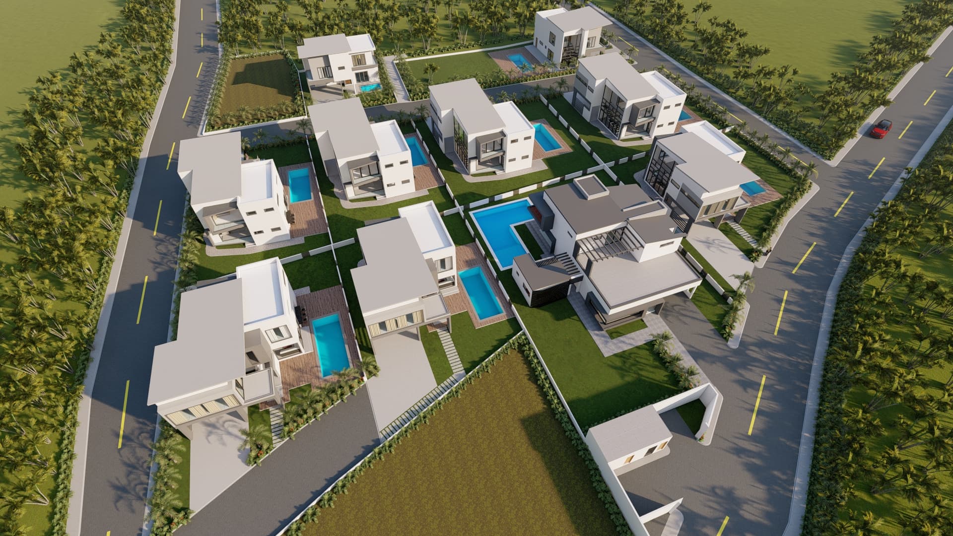 10 Pre-sale villas steps from Bonita beach en Bonita, Las Terrenas — En venta