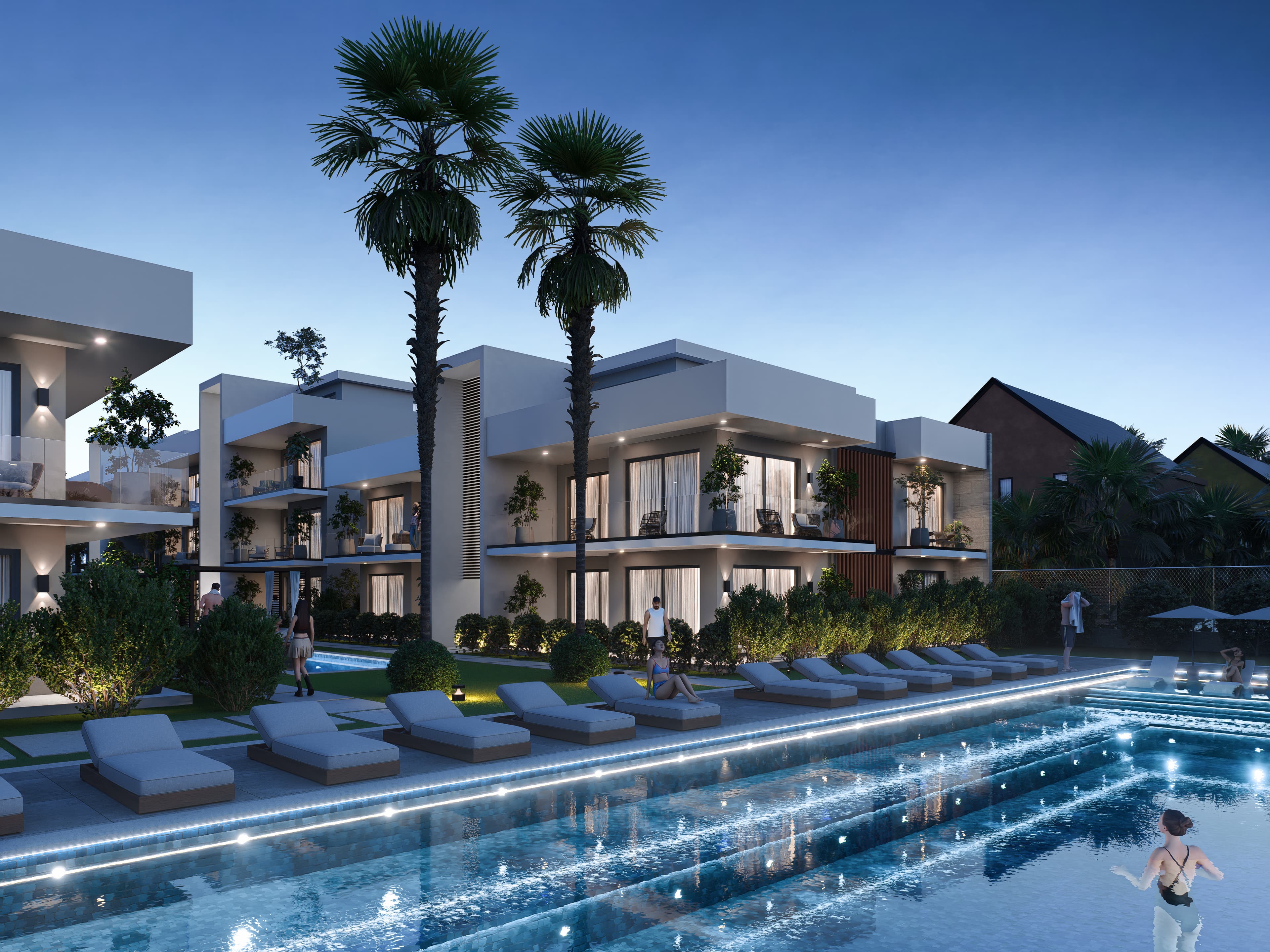 38 new beachfront investment condos in Las Terrenas en Punta Popy, Las Terrenas — En venta