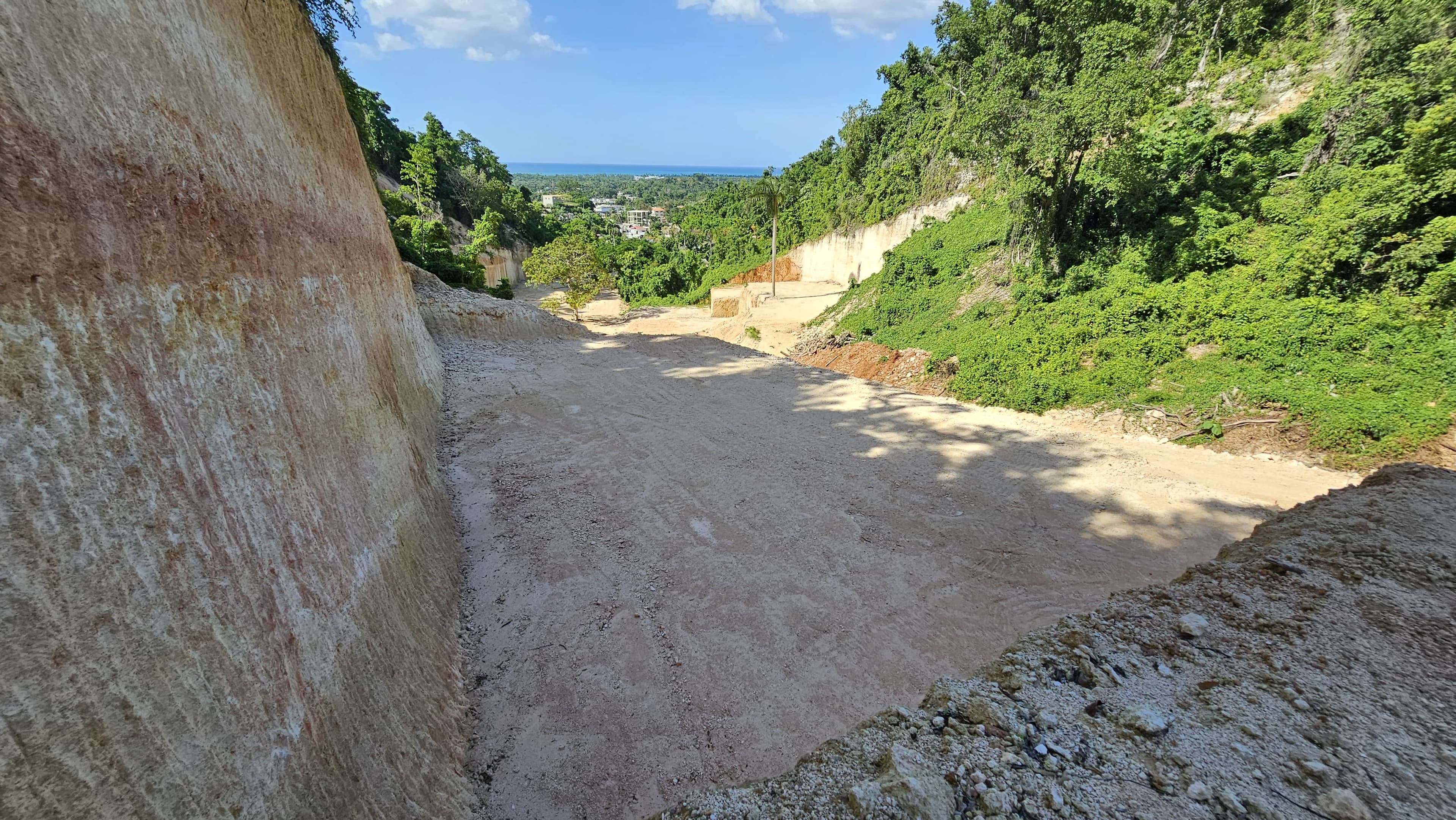 Ocean view lot in gated community en Center Town, Las Terrenas — En venta